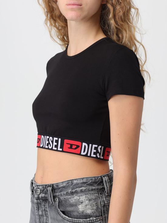 25FW 디젤 반팔 티셔츠 A182730NJAP 9XX Black - DIESEL