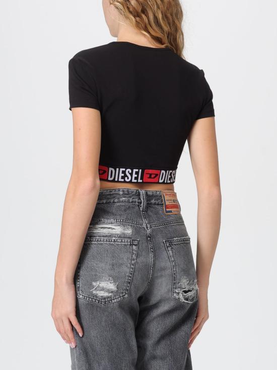 25FW 디젤 반팔 티셔츠 A182730NJAP 9XX Black - DIESEL