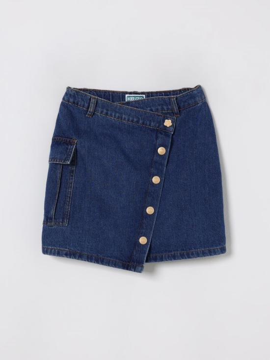 25FW [키즈] 겐조 스커트 K61319 Z27 Blue