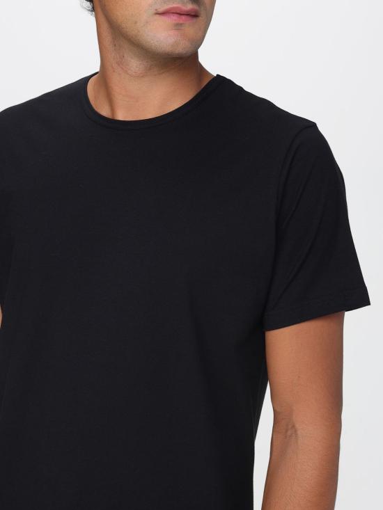 25FW 꼼데가르송 반팔 티셔츠 FZT910PER 1 Black - COMME DES GARCONS