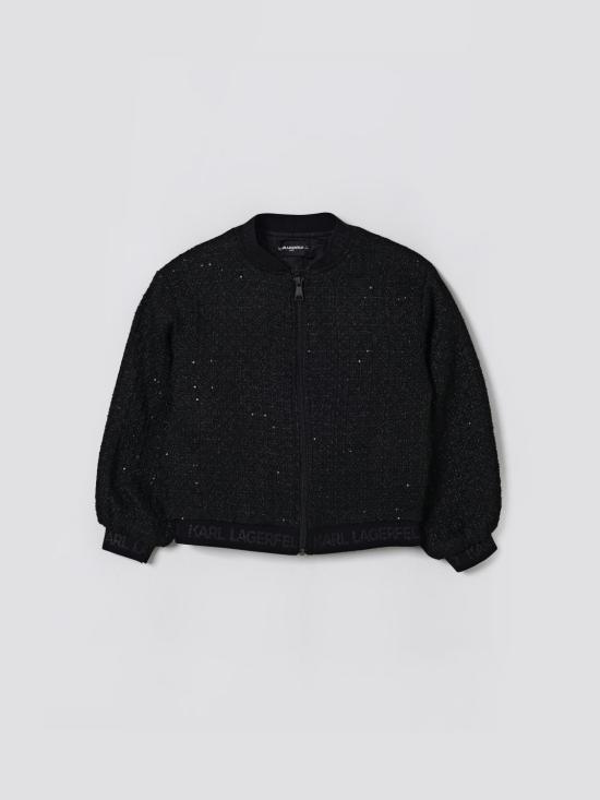 25FW [키즈] 칼라거펠트 캐주얼 자켓 Z30605 M91 Black