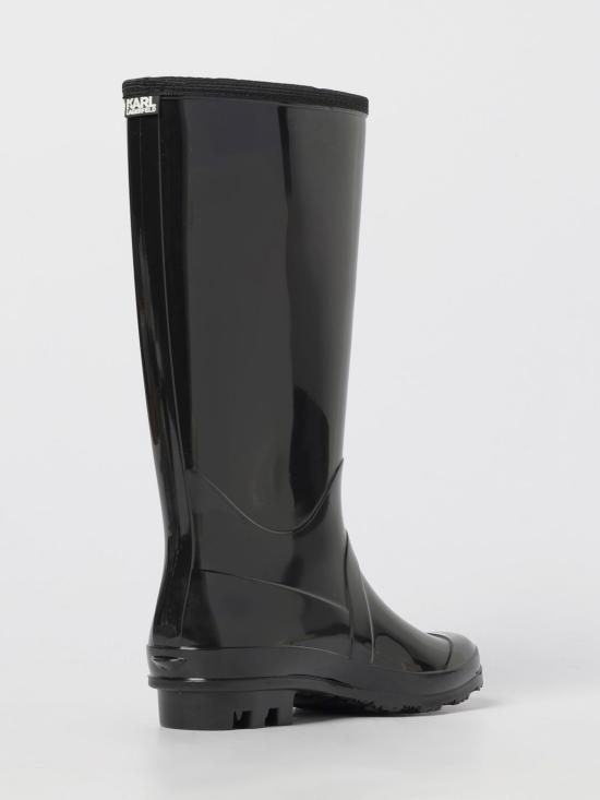 25FW [키즈] 칼라거펠트 미들 부츠 Z30985 09B Black - KARL LAGERFELD