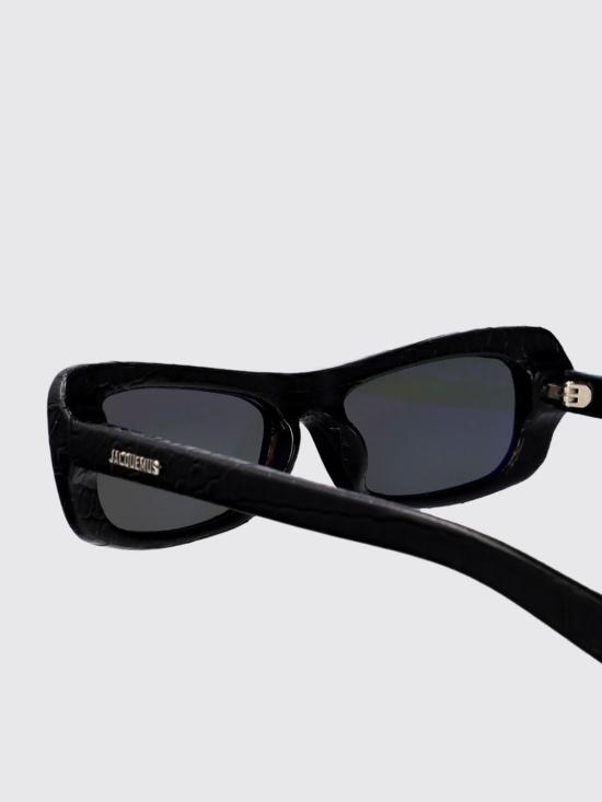26SS 자크뮈스 선글라스 JAC55C11SUN BLACK CROC SILVER GREY Black - JACQUEMUS