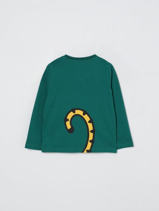 25FW [키즈] 겐조 티셔츠 K61451 67C Green - KENZO