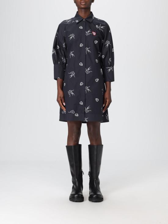 25FW 핑코 롱 원피스 105476A2QA ZZ2 Black