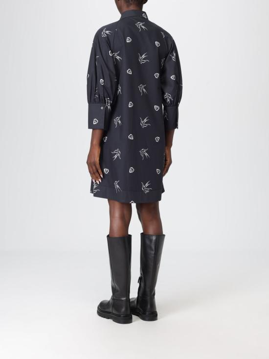 25FW 핑코 롱 원피스 105476A2QA ZZ2 Black - PINKO