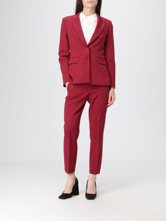 25FW 리우조 스트레이트 팬츠 MF5136TS224 91650 Ruby - LIU JO