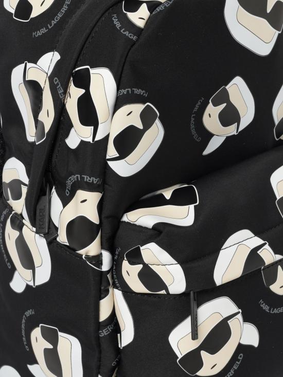 25FW [키즈] 칼라거펠트 백팩 Z31037 09B Black - KARL LAGERFELD