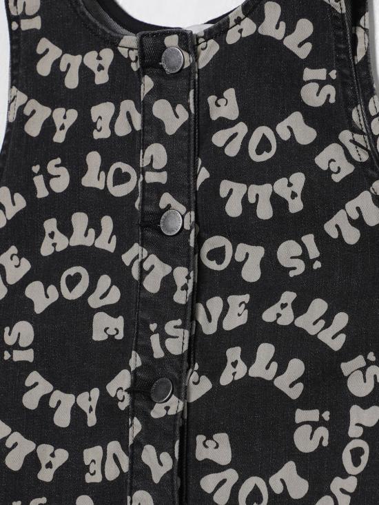 25FW [키즈] 스텔라 맥카트니 원피스 TX1C62Z3113 961BC Black - STELLA MCCARTNEY