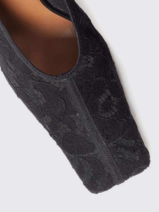 25FW 스텔라 맥카트니 뮬/슬리퍼 810585E00255 1000 Black - STELLA MCCARTNEY