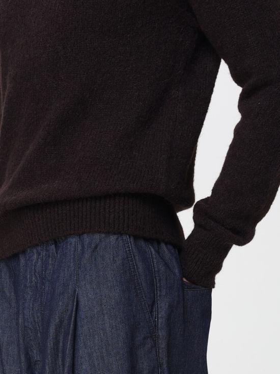 25FW 드리스 반 노튼 스웨터 2520212232709 704 Brown - DRIES VAN NOTEN