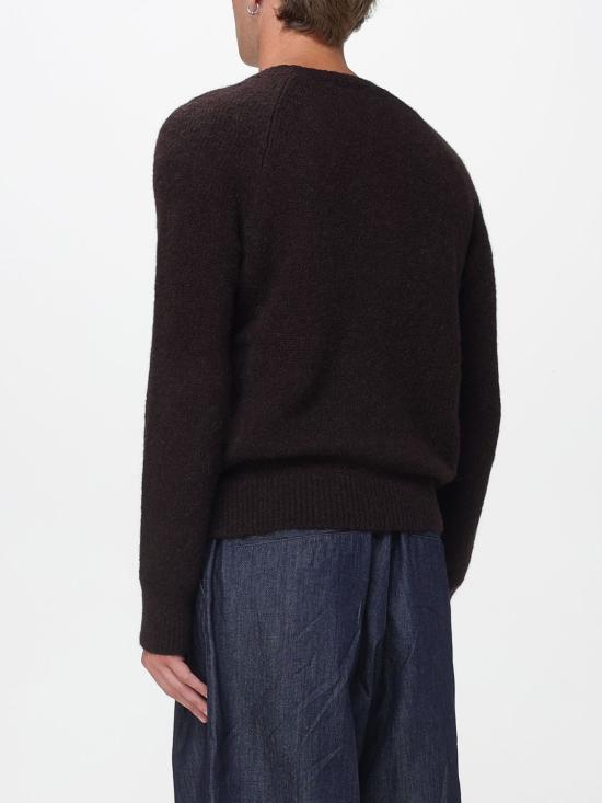 25FW 드리스 반 노튼 스웨터 2520212232709 704 Brown - DRIES VAN NOTEN