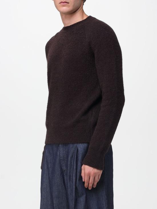 25FW 드리스 반 노튼 스웨터 2520212232709 704 Brown - DRIES VAN NOTEN