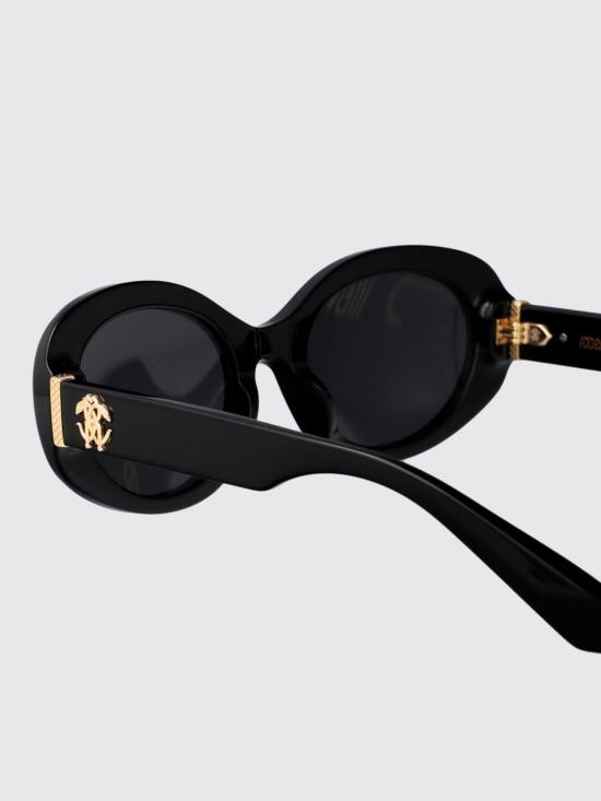 25FW 로베르토 카발리 선글라스 SRC142M 0700 Black - ROBERTO CAVALLI