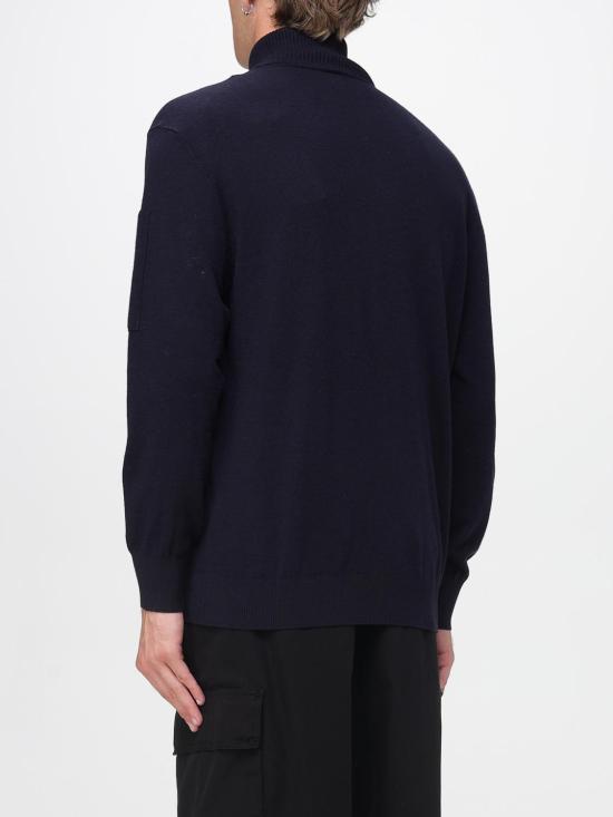 25FW 씨피 컴퍼니 스웨터 19CMKN036A005528A 888 Blue - C.P. COMPANY