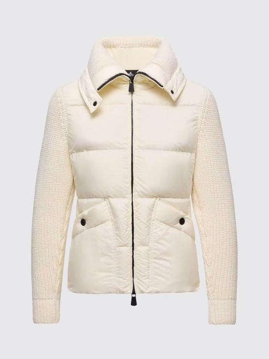 25FW 몽클레어 가디건 K20989B00003M1282 034 Ivory