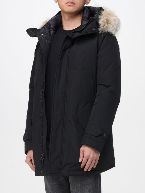 25FW 울리치 코트 CFWOOU0486MRUT001 BLK Black - WOOLRICH