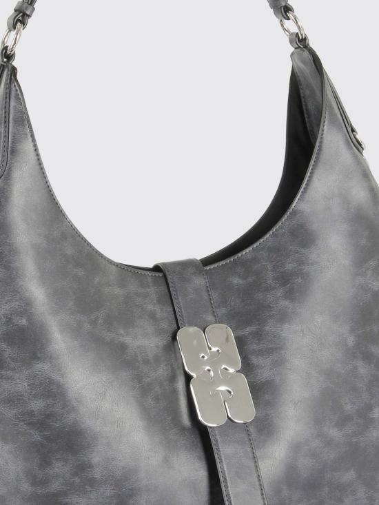 25FW 가니 숄더백 A7076 911 Ebony - GANNI