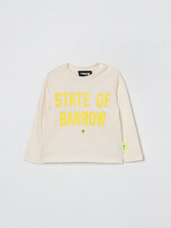 25FW [키즈] 바로우 티셔츠 F5BKUNTH216 013 Yellow Cream