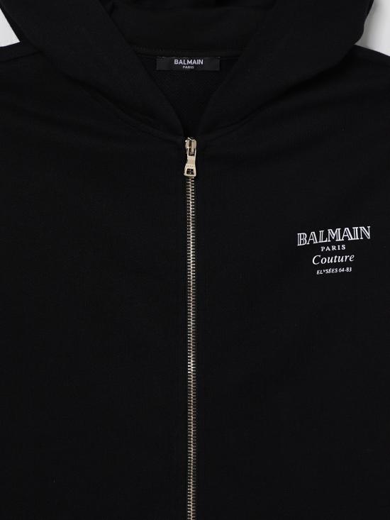 25FW [키즈] 발망 풀오버 BX4P50Z3183 930BC Black - BALMAIN