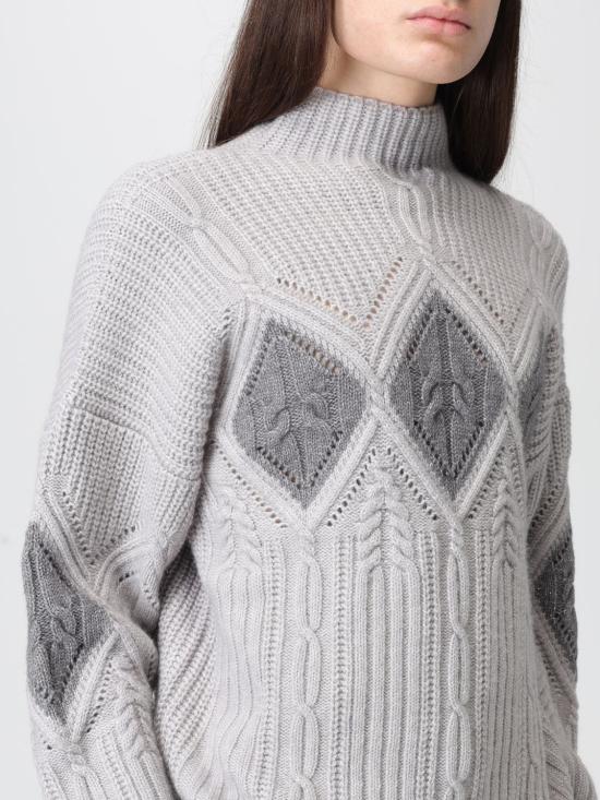 25FW 트윈셋 터틀넥 252TT3290 13011 Grey - TWINSET