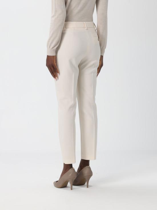 25FW 리우조 스트레이트 팬츠 MF5136T4334 10701 White - LIU JO