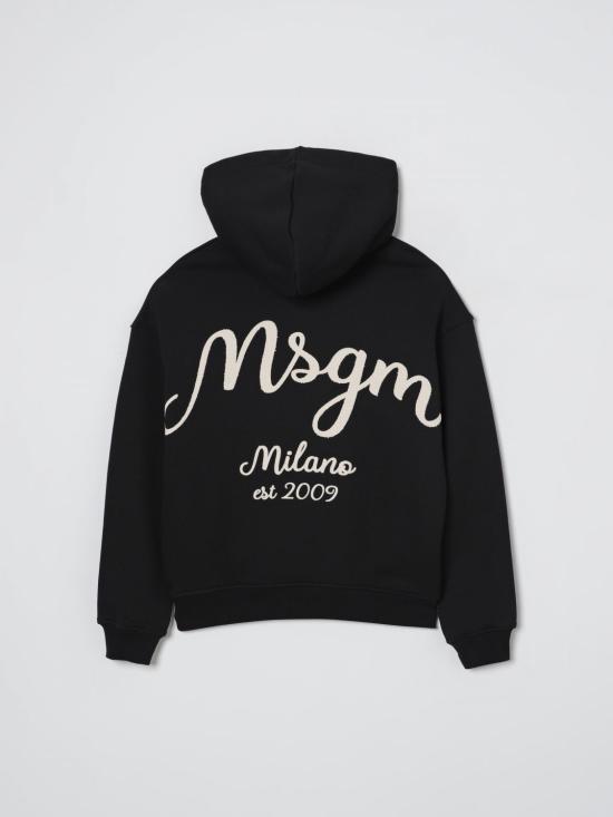 25FW [키즈] 엠에스지엠 풀오버 F5MSJBHS254 110 Black - MSGM