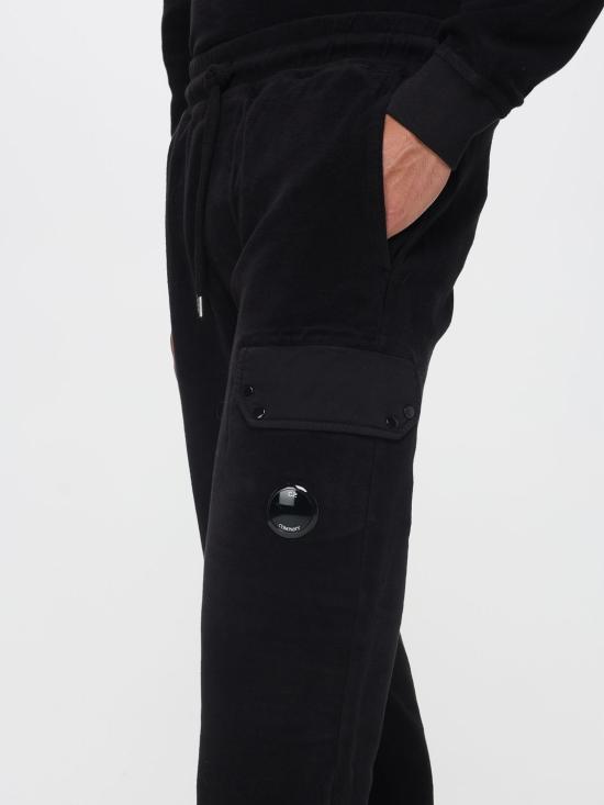 25FW 씨피 컴퍼니 트레이닝/조거 팬츠 19CMSP308A006614G 999 Black - C.P. COMPANY