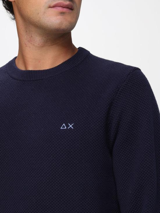 25FW 썬 68 스웨터 K45126 07 Blue - SUN 68