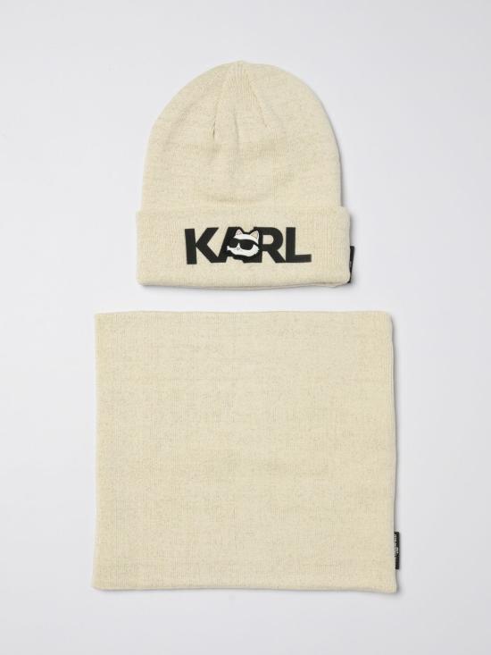 25FW [키즈] 칼라거펠트 모자 Z31013 576 Beige