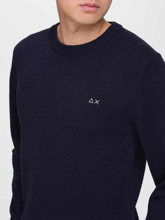 25FW 썬 68 스웨터 K45110 07 Blue - SUN 68