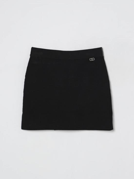 25FW [키즈] 리우조 스커트 GF5084MA12P 22222 Black - LIU JO