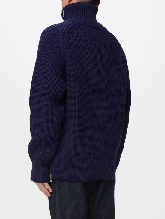 25FW 드리스 반 노튼 스웨터 2520212172707 509 Blue - DRIES VAN NOTEN