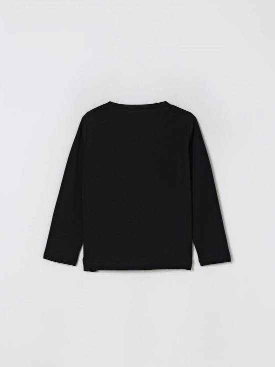 25FW [키즈] 리우조 티셔츠 KF5087J0088 22222 Black - LIU JO