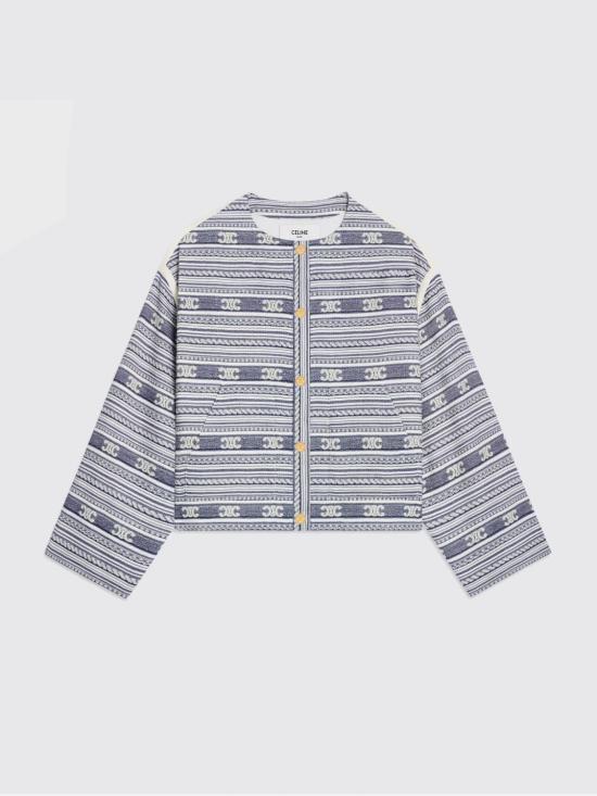 25FW 셀린느 자켓 RV0NW0028 97MI Multicolor