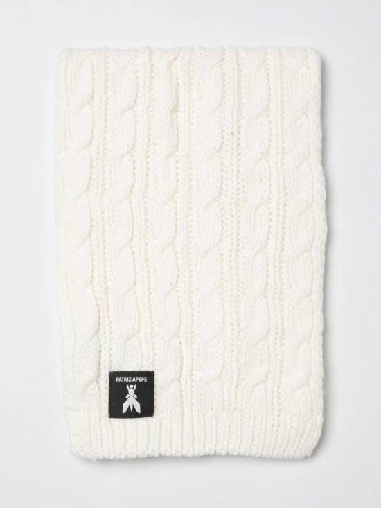 25FW [키즈] 파트리지아페페 스카프 7F0019 K217 W146 White