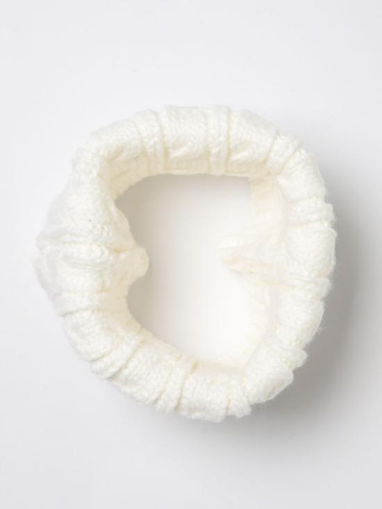 25FW [키즈] 파트리지아페페 스카프 7F0020K217 W146 White - PATRIZIA PEPE