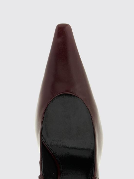 25FW 생로랑 뮬/슬리퍼 841183AAEHI 6629 Burgundy - SAINT LAURENT