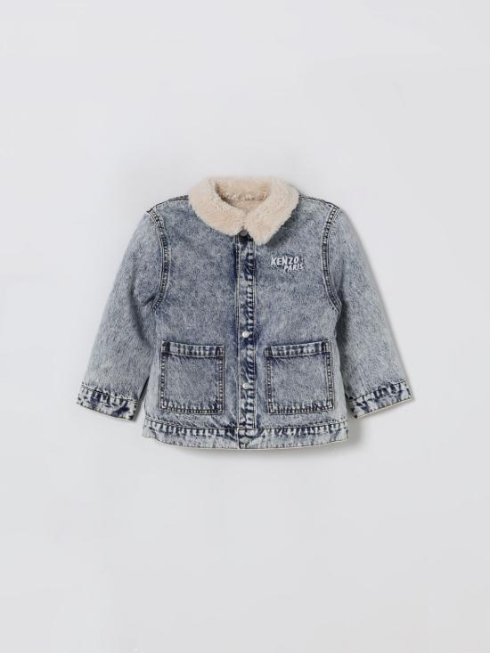 25FW [키즈] 겐조 캐주얼 자켓 K61383 Z04 Gnawed Blue