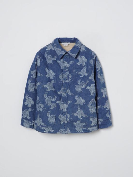 25FW [키즈] 스텔라 맥카트니 캐주얼 자켓 TX2P77Z3174 664BC Blue