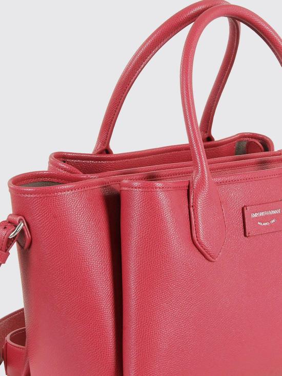 25FW 엠포리오 아르마니 토트백 EW002329AS17799 M5068 Burgundy - EMPORIO ARMANI