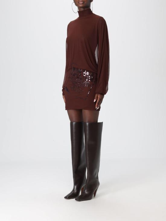 25FW 장 폴 고티에 롱 원피스 DR055M001 28 Red - JEAN PAUL GAULTIER