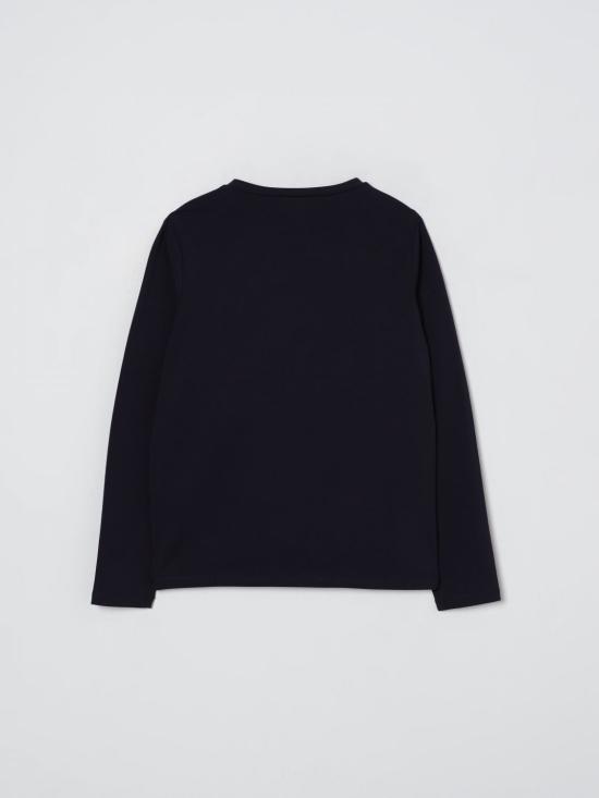 25FW [키즈] 리우조 티셔츠 GF5080J0088 X0060 Navy - LIU JO