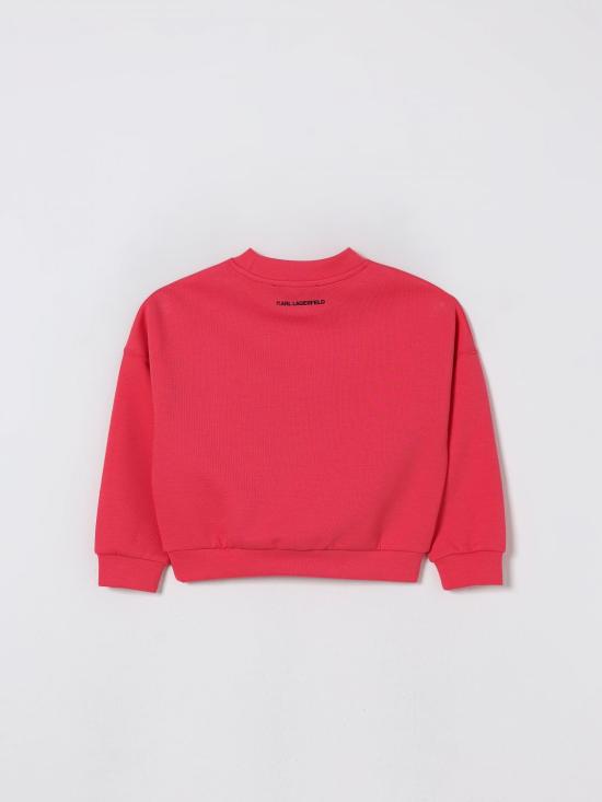 25FW [키즈] 칼라거펠트 풀오버 Z30606 98A Red - KARL LAGERFELD