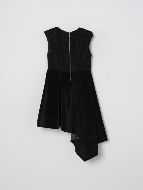 25FW [키즈] 발망 원피스 BX1D82K0259 930NE Black - BALMAIN