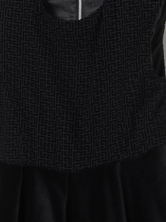 25FW [키즈] 발망 원피스 BX1D82K0259 930NE Black - BALMAIN