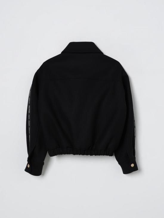 25FW [키즈] 발망 캐주얼 자켓 BX2A87E0169 930OR Black - BALMAIN