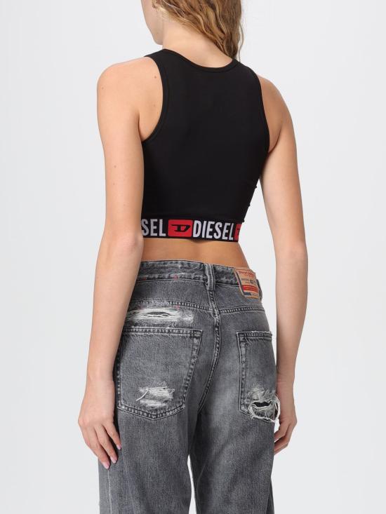 25FW 디젤 민소매 티셔츠 A176380NJAP 9XX White - DIESEL