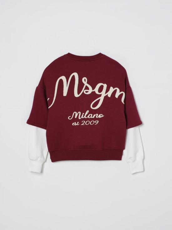 25FW [키즈] 엠에스지엠 풀오버 F5MSJBSW258 MS034 Red - MSGM