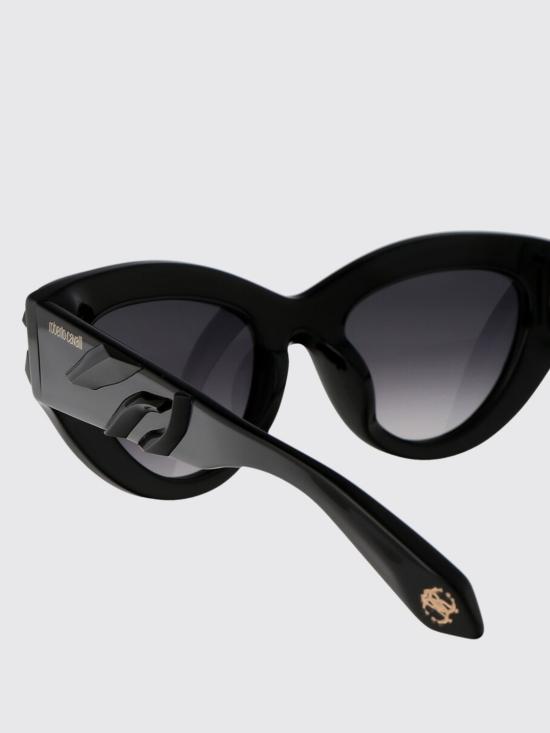 25FW 로베르토 카발리 선글라스 SRC009V 0700 Black 1 - ROBERTO CAVALLI